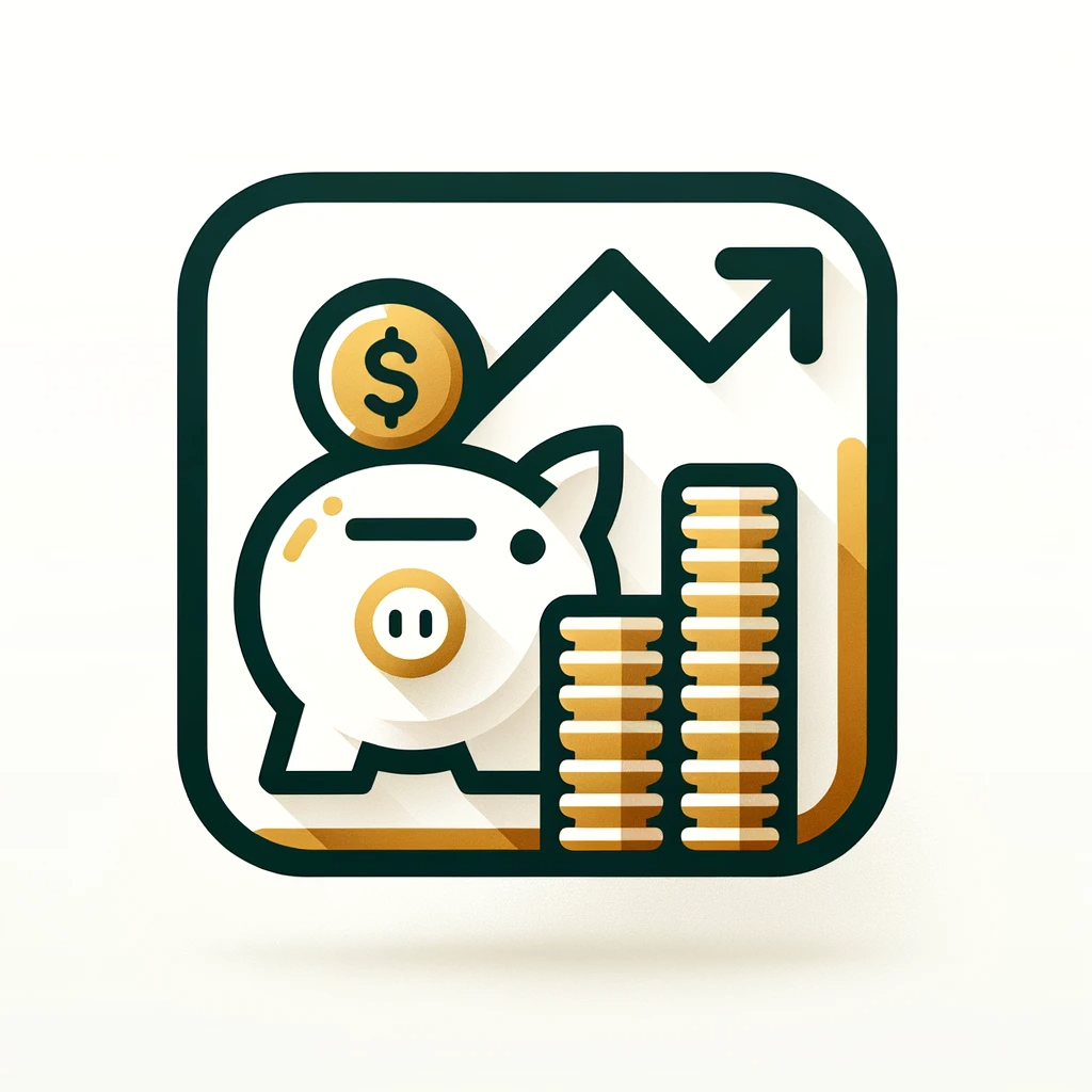 Finanzierung-A-simple-minimalist-design-of-a-finance-theme-for-an-icon-The-image-includes-a-stylized-piggy-bank-a-stack-of-coins-and-a-graph-arrow-pointing-upw